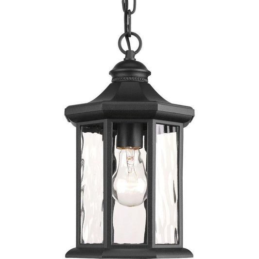 Edition Collection 1-Light Outdoor Antique Bronze Hanging Lantern
