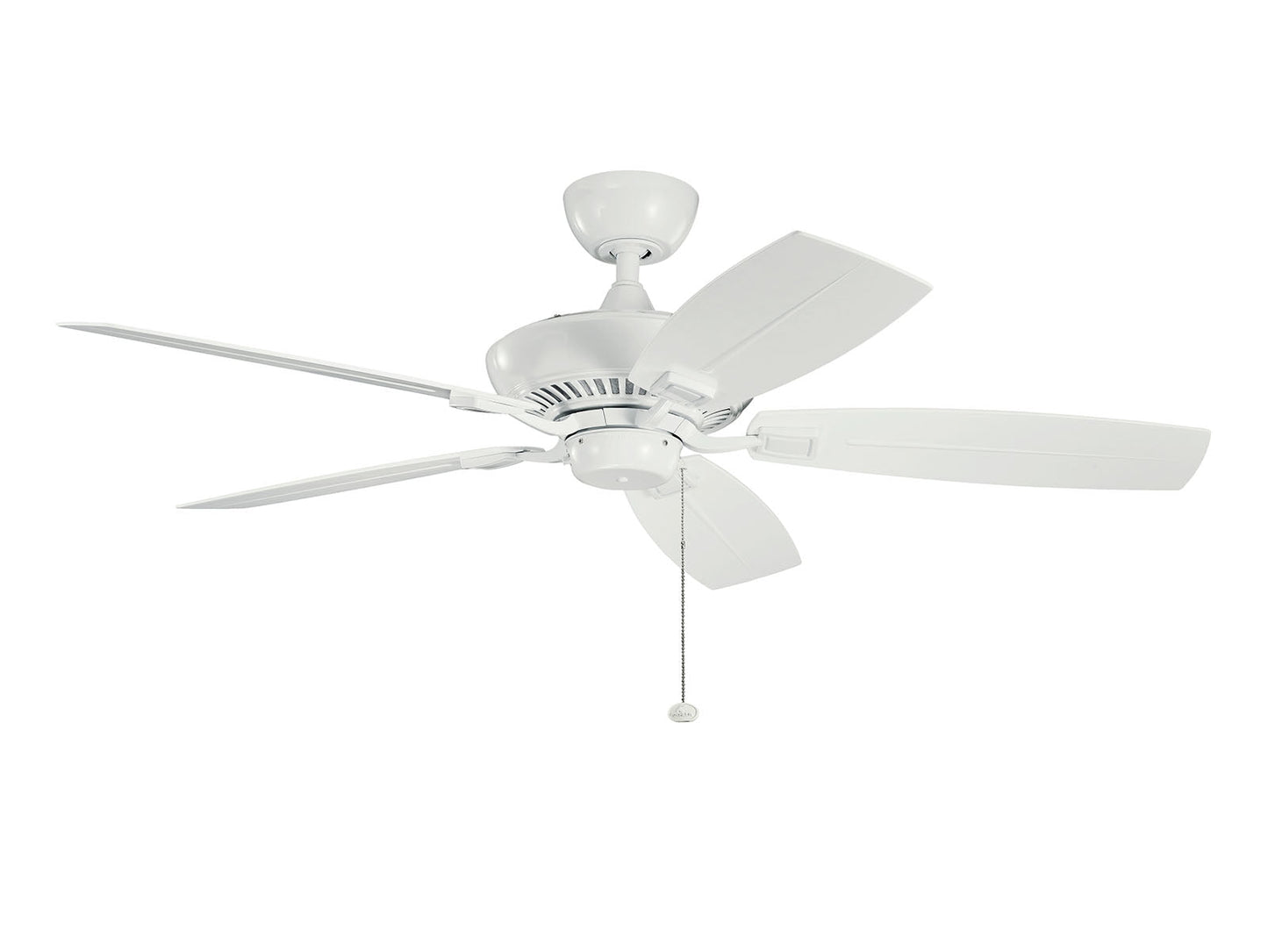 Kichler Canfield Patio 52" Indoor/Outdoor Ceiling Fan, White (Model 310192WH)