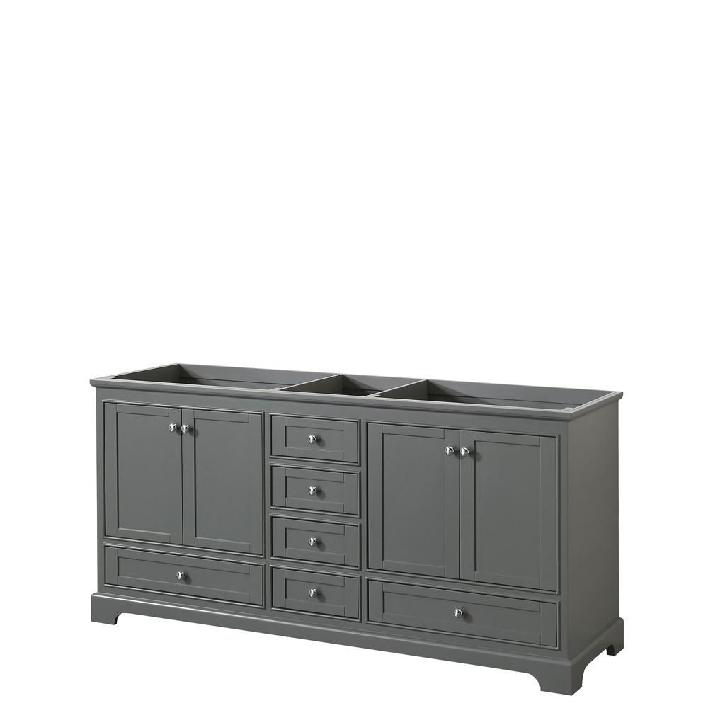 Deborah 59.25 in. W x 21.5 in. D Vanity Cabinet in White - Super Arbor