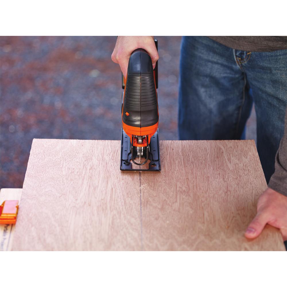 20-Volt MAX Lithium-Ion Cordless Jig Saw (Tool-Only) - Super Arbor