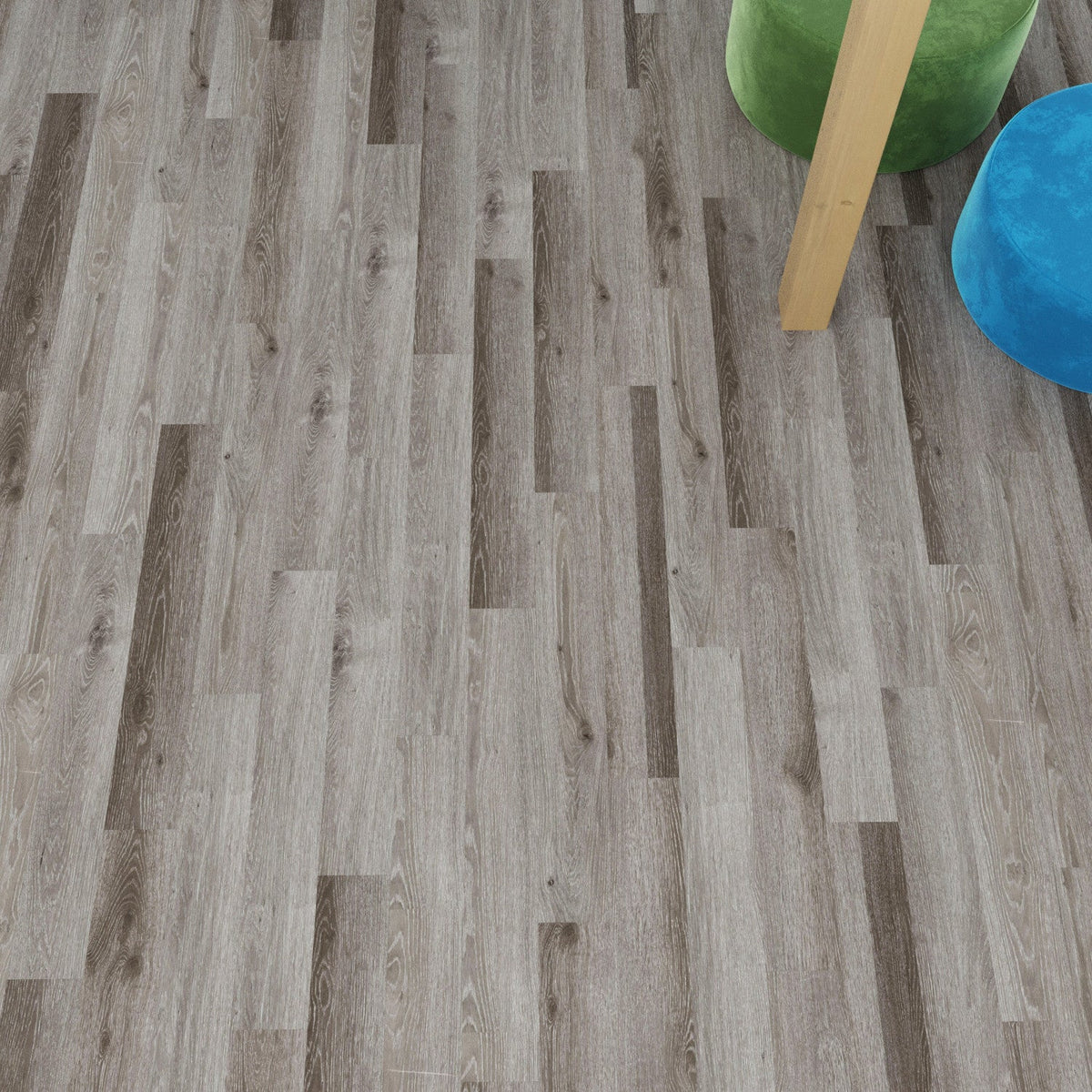Lucida USA GlueCore Seal Gray 7-5/16-in W x 48-in L x 3-mm Waterproof Glue-Down Luxury Vinyl Plank Flooring (approx. 39–40 sq ft/box)