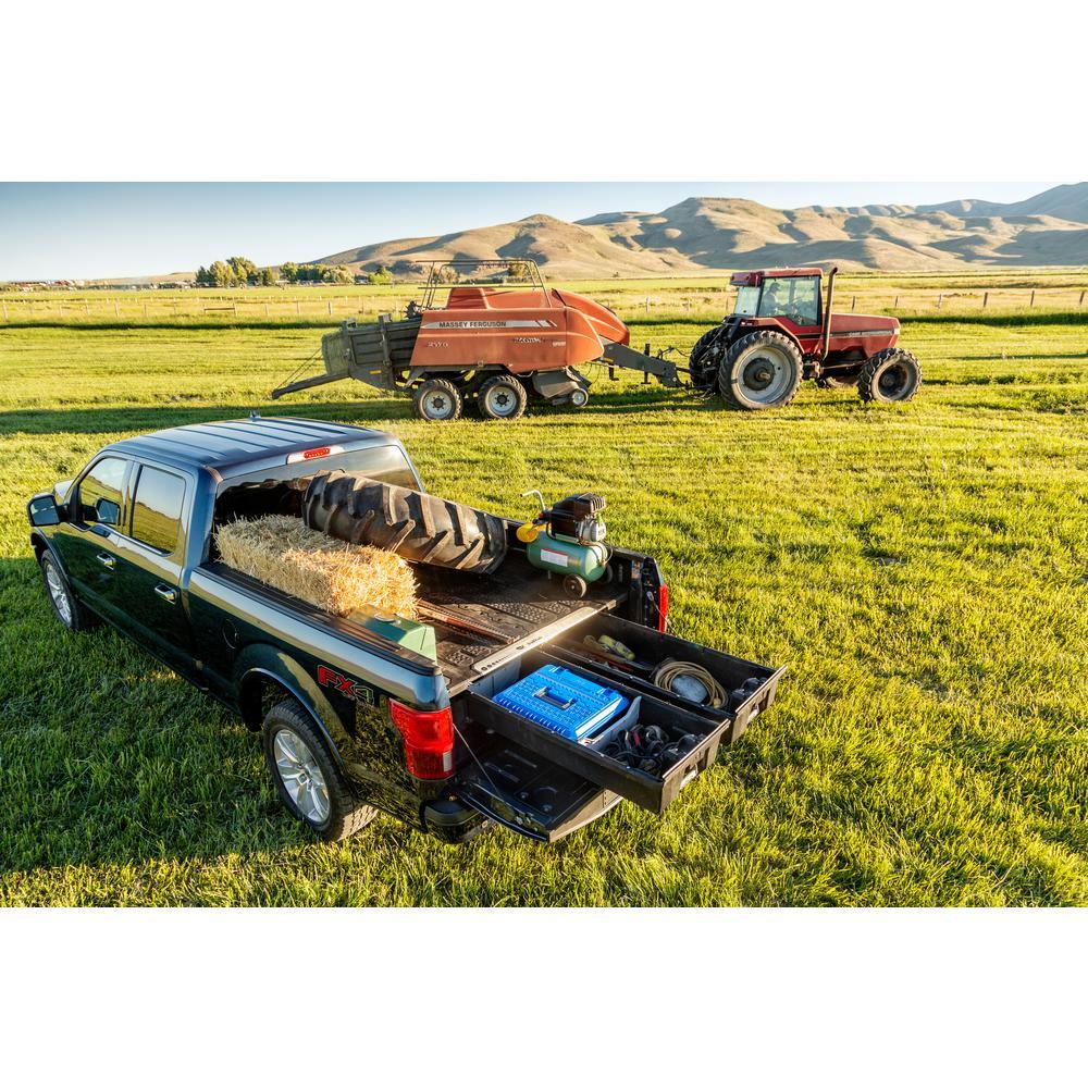 DECKED 5 ft. 6 in. Bed Length Pick Up Truck Storage System for Ford F150 Aluminum (2015 - Current) - Super Arbor