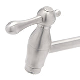 Lyndhurst Wall Mounted Pot Filler in Brushed Nickel - Super Arbor
