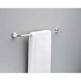 Delta Foundations 24-in Polished Chrome Wall Mount Single Towel Bar