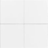 Bond Tile Easy Luxe Square White 12 in. x 12 in. SPC Peel and Stick Tile (1 Sq. Ft. / Sheet)
