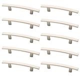Essentials Subtle Arch 3 in. (76mm) Center-to-Center Satin Nickel Drawer Pull (10-Pack) - Super Arbor