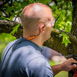PRO 2.0 Noise Reducing Bluetooth Safety Earbuds 27 NRR, 16-Hour Battery OSHA Compliant Work Headphones in Orange - Super Arbor