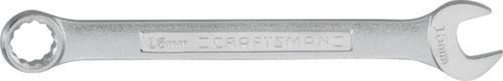 Craftsman 15mm Metric Combination Wrench – Durable Alloy Steel, Chrome Finish (CMMT42919)