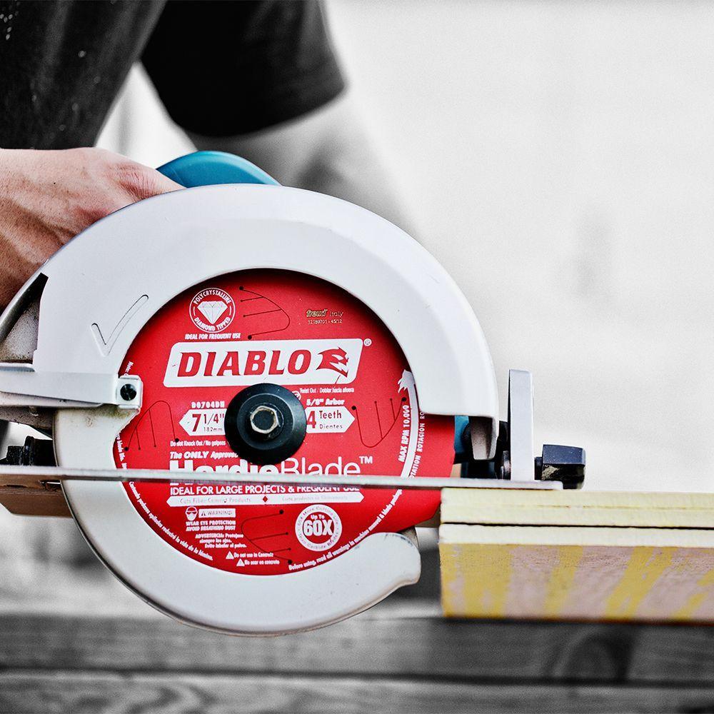 12 in. x 8-Tooth Polycrystalline Diamond (PCD) Tipped James Hardie/Fiber Cement Cutting Saw Blade - Super Arbor