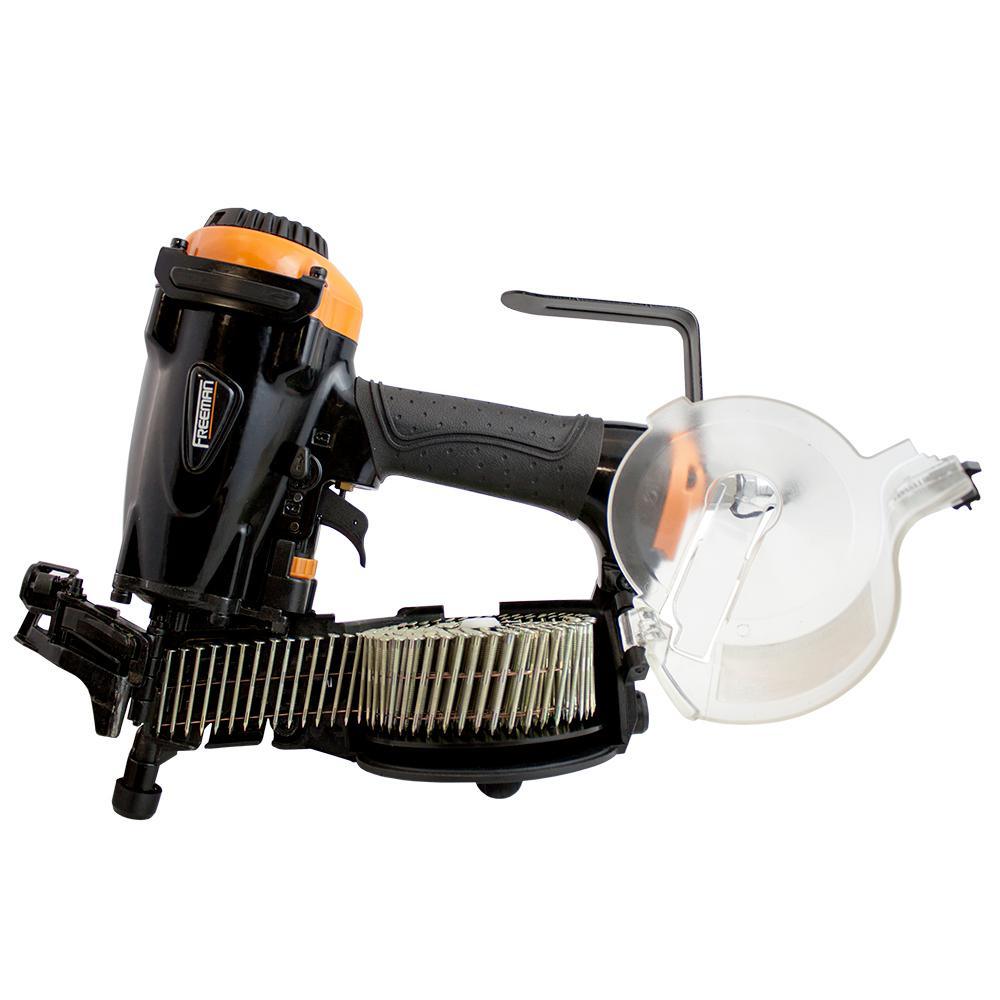 Pneumatic 15-Degree 2 in. Coil Siding Nailer - Super Arbor