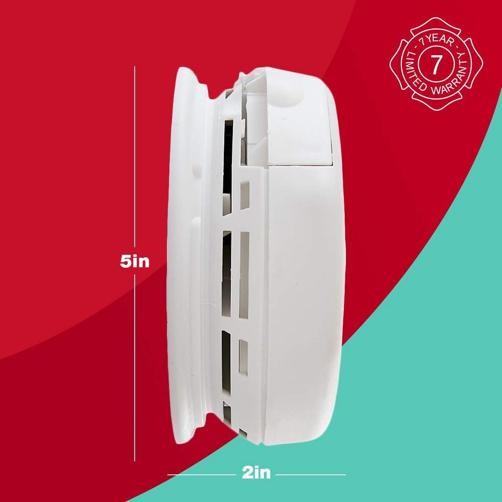 Battery Operated Combination Smoke and CO Detector Z-Wave Wireless - Super Arbor