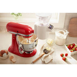 White Sifter and Scale Attachment