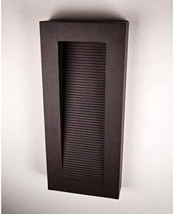 Maxim Lighting Avenue 22-in H Architectural Bronze Dark Sky LED Outdoor Wall Light