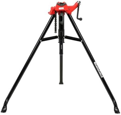 RIDGID Model 40A Portable TRISTAND Yoke Pipe Vise, 1/8 in. to 2-1/2 in. Capacity