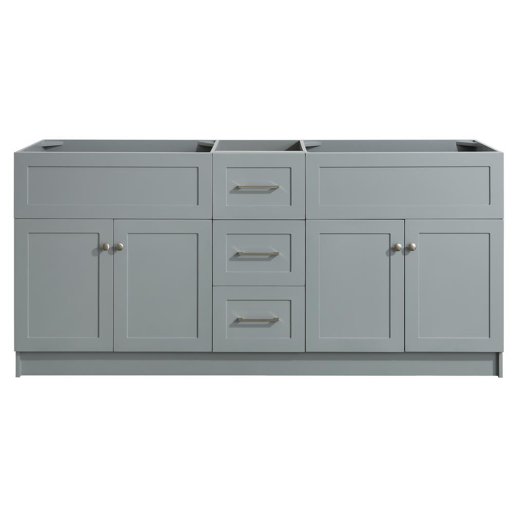 Hamlet 72 in. W x 21.5 in. D x 33.5 in. H Bath Vanity Cabinet Only in White - Super Arbor