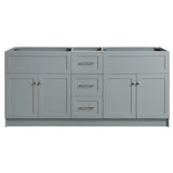 Hamlet 72 in. W x 21.5 in. D x 33.5 in. H Bath Vanity Cabinet Only in White - Super Arbor