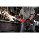 M18 FUEL 18-Volt Lithium-Ion Brushless Cordless 7/9 in. Grinder Kit W/ (2) 12.0Ah Batteries, Bag & Rapid Charger - Super Arbor