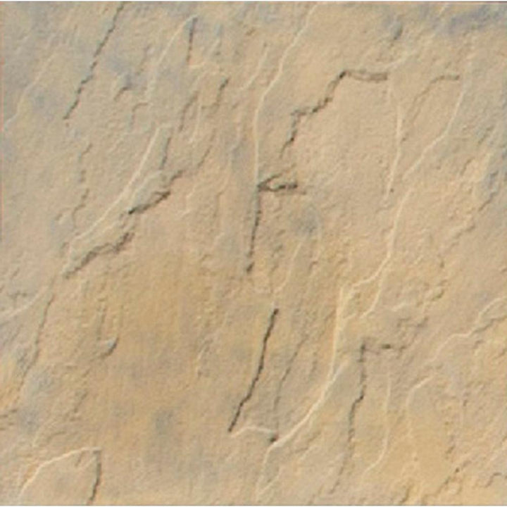 Patio-on-a-Pallet 18 in. x 18 in. Concrete Tan Variegated Traditional Yorkstone Paver (Pallet of 32-Pieces) - Super Arbor