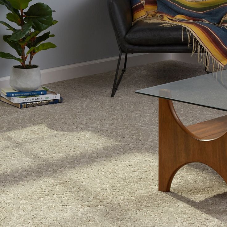 STAINMASTER Essentials So Happy Sea Birds Pattern Carpet (Indoor)