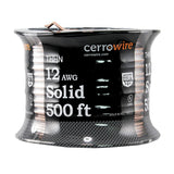 500 ft. 12/1 Red Solid THHN Wire - Super Arbor