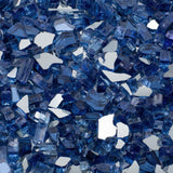 10 lb. Cobalt Blue Reflective Fire Glass - Super Arbor