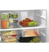 GE 17.5 cu. ft. Top Freezer Refrigerator in White