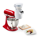 White Sifter and Scale Attachment