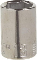 Craftsman 13mm Metric 6-Point Shallow Socket, 3/8-inch Drive