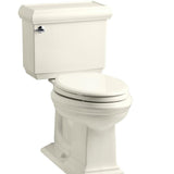 Memoirs Classic 2-piece 1.28 GPF Single Flush Elongated Toilet with AquaPiston Flush Technology in Ice Grey - Super Arbor