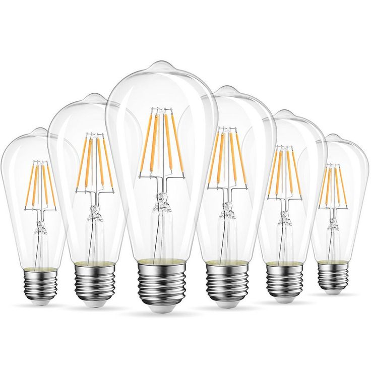 100-Watt Equivalent ST64 Handmade Dimmable LED Filament Light Bulb Clear 2700K Warm 1000 Lumen UL & ENERGY STAR (3-Pack)