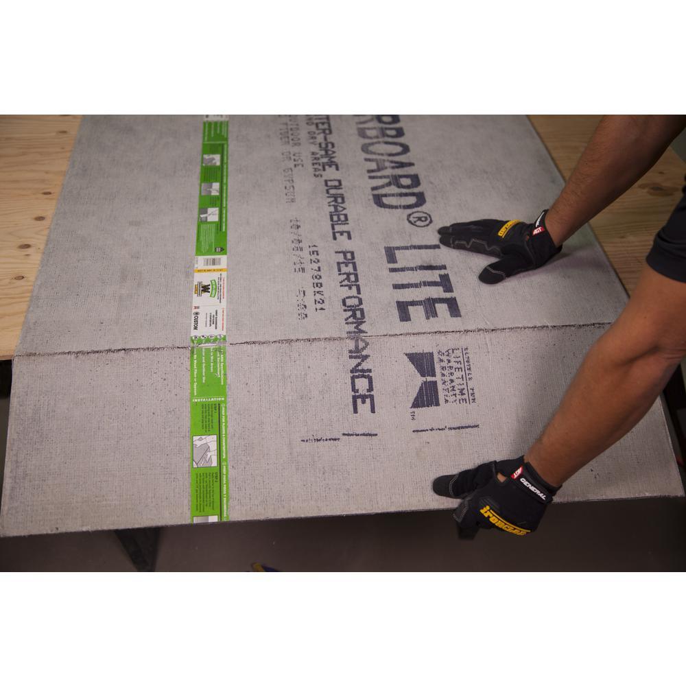 WonderBoard Lite 5 ft. x 3 ft. x 7/16 in. Backer Board - Super Arbor