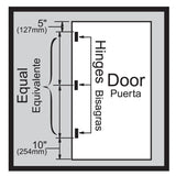 3-1/2 in. Square Corner Satin Nickel Door Hinge Value Pack (24-Pack)