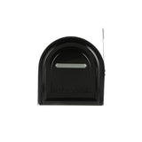 Reliant Large, Locking, Post Mount Mailbox, Black - Super Arbor