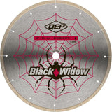 QEP 7 in. Black Widow Micro-Segmented Diamond Blade for Porcelain and Ceramic Tile