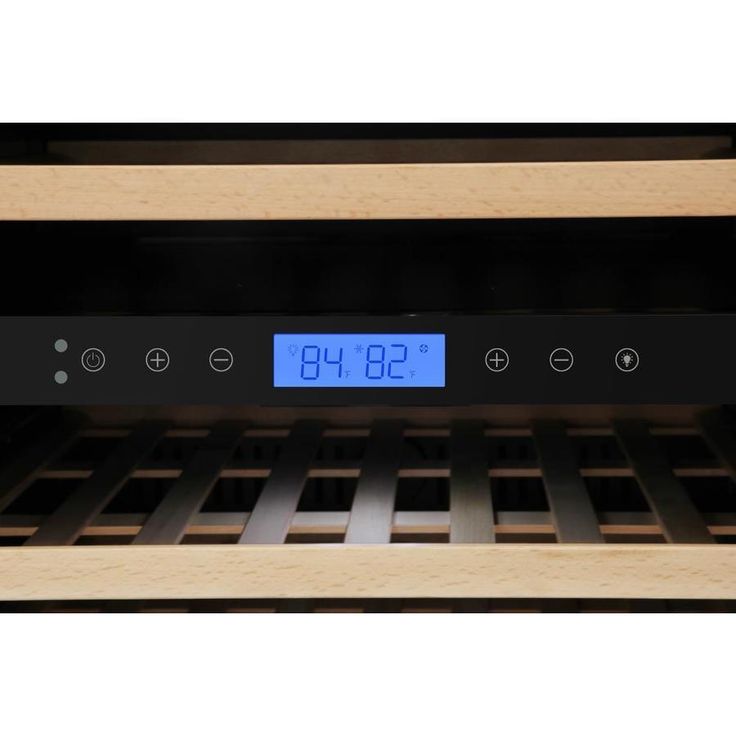 Thor Kitchen 46-Bottle Capacity Stainless Steel Dual Zone Cooling Built-In/Freestanding Wine Chiller