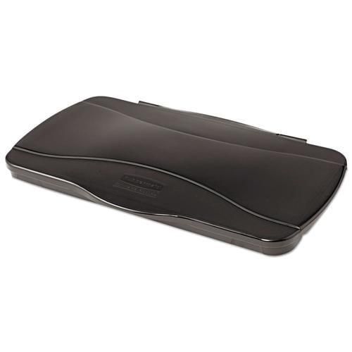 Rubbermaid Commercial Products Black Plastic Kitchen Trash Can Lid
