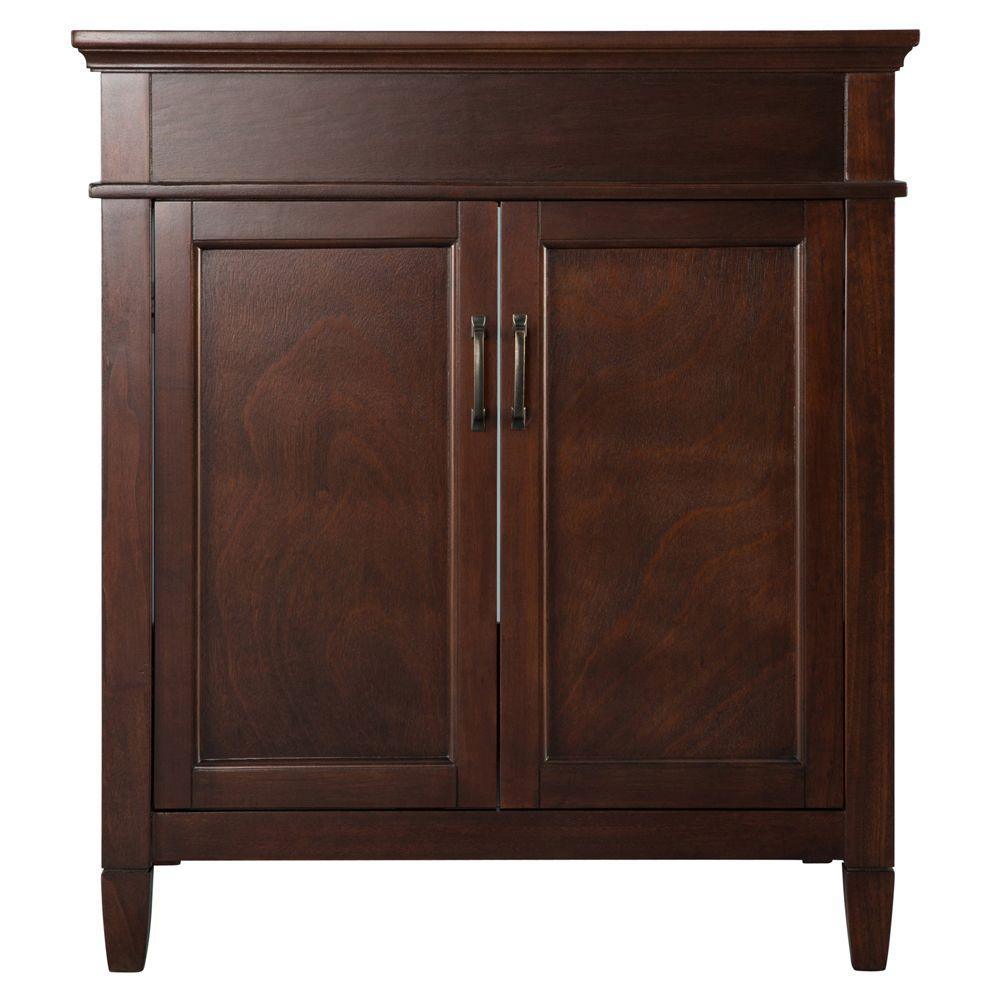 Ashburn 30 in. W x 21.63 in. D Vanity Cabinet in Grey - Super Arbor