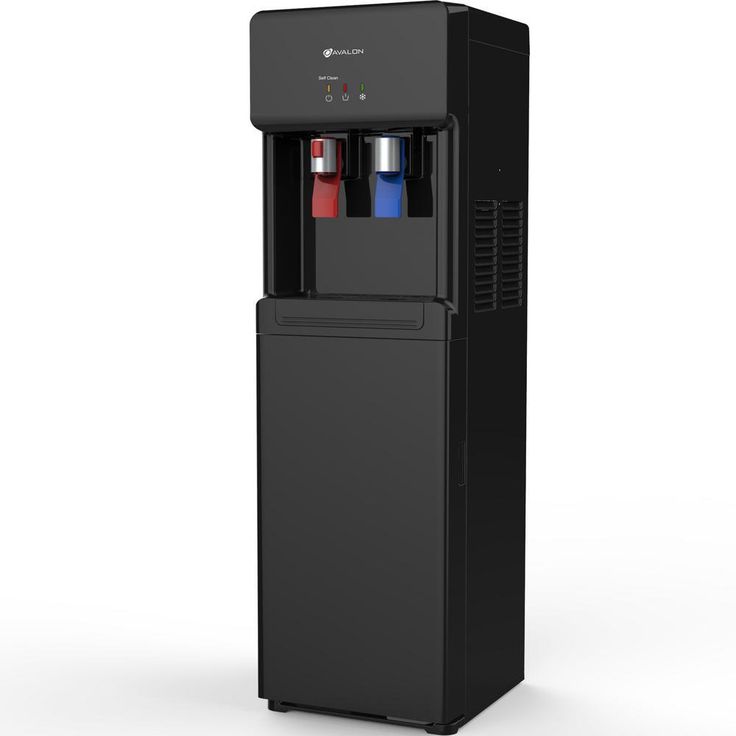 Self-Cleaning Touchless Bottle-Less Water Cooler Dispenser with Hot/Cold Water, Child Lock, NSF/UL/ENERGY STAR, Black