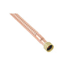 3/4 in. Sweat x 3/4 in. FIP x 18 in. Copper Water Heater Connector - Super Arbor