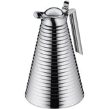 Glass Vacuum Copper Carafe in Chrome-Plated