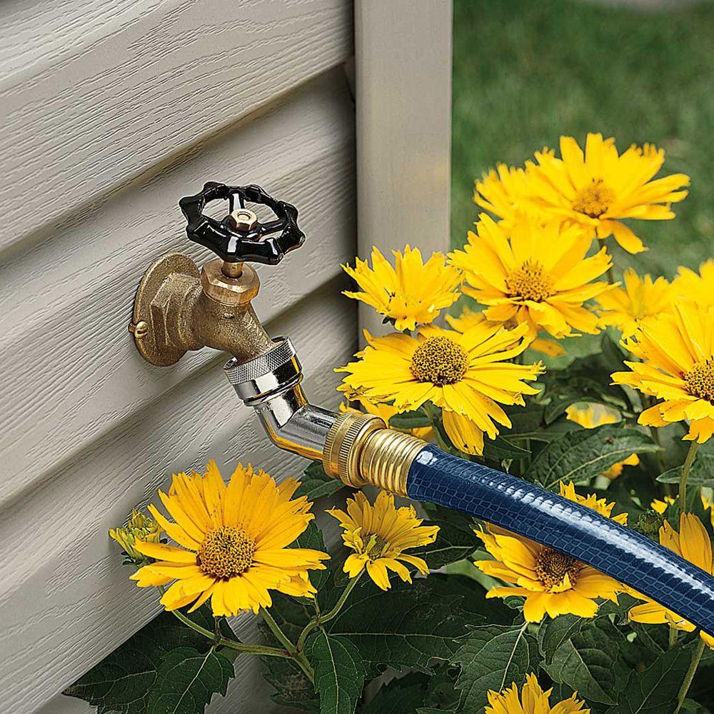 Metal Gooseneck Sprinkler Hose Adapter - Super Arbor