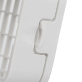 3 in. x 4 in. Plastic White Rodent Guard