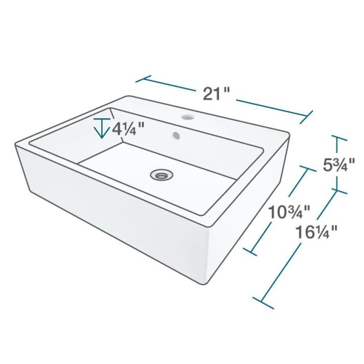 MR Direct Porcelain Vessel Sink in White