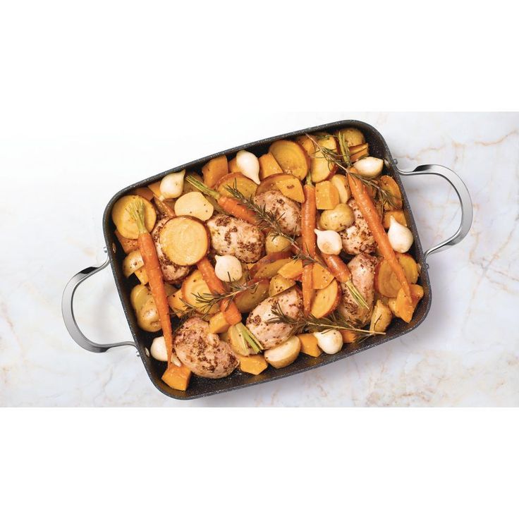 Rock 9 in. x 13 in., 5.3 Qt. Rectangular Dish with Lid