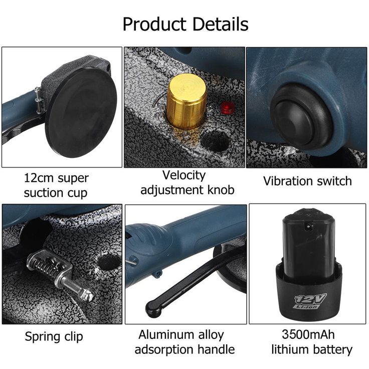 1000W 12000r/min Handheld Automatic Tile Vibrator Professional Tile Leveling Machine  Auto Wall Floor Leveler Tool