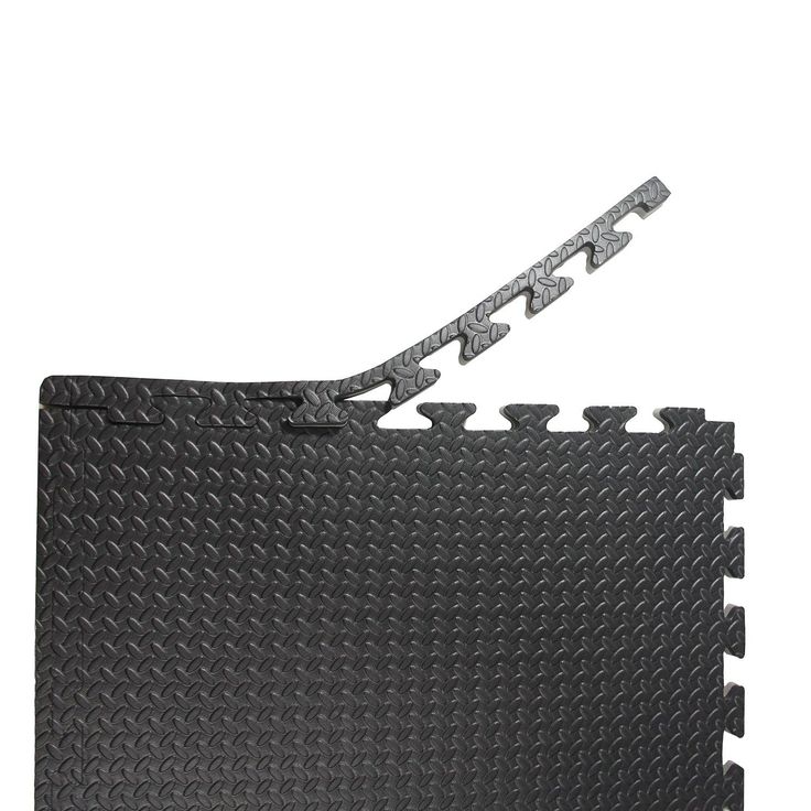 Clevr Extra-Thick EVA Foam Interlocking Gym Floor Mat, 12 pcs, 48 sq. ft.