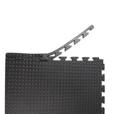 Clevr Extra-Thick EVA Foam Interlocking Gym Floor Mat, 12 pcs, 48 sq. ft.