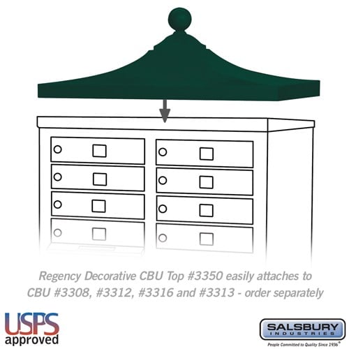 Regency Decorative CBU Top - Green