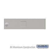 Replacement Door and Lock for Standard C Size Cluster Box Unit with 3 Keys - Gray