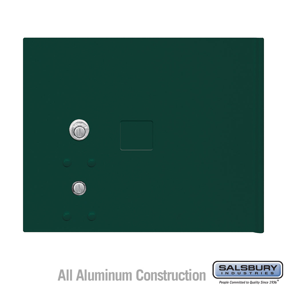 Replacement Parcel Locker Door with Tenant Lock for Cluster Box Unit - Green